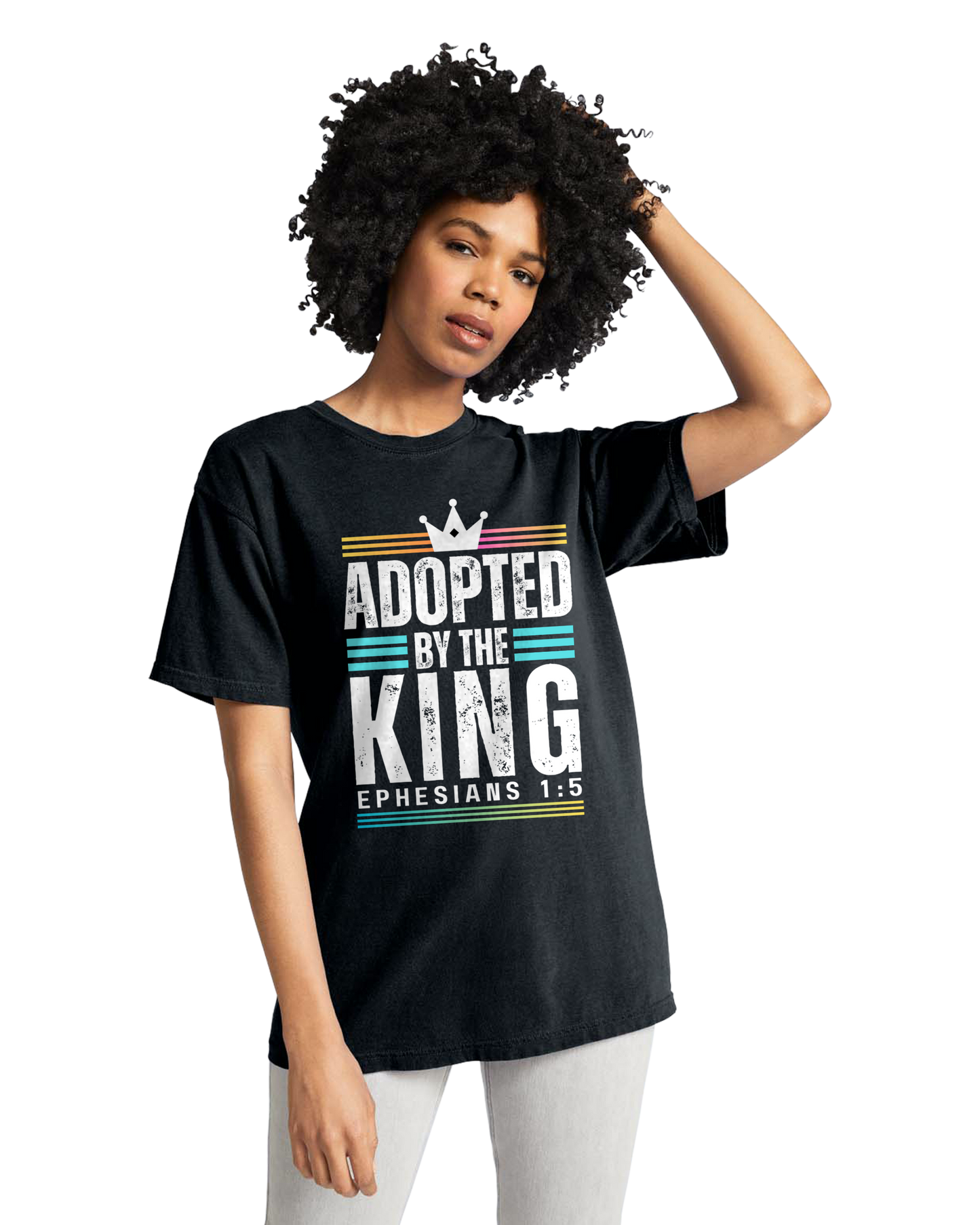 Adopted by the King | Ephesians 1:5  T-Shirt